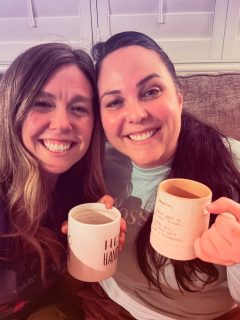 When it’s 2:28am and this midwife and student midwife need a chocolate LMNT electrolyte to energize us through beautiful middle of the night postpartum 🤩🧡 #SunValleyBirth #midwifery #team #homebirth